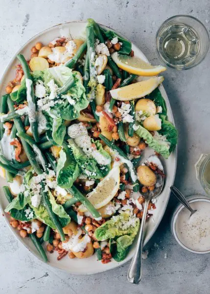 Sperziebonen salade