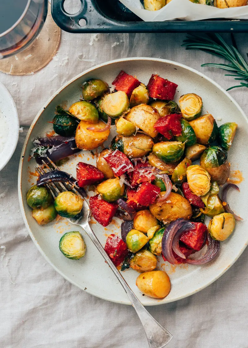 Spruitjes traybake