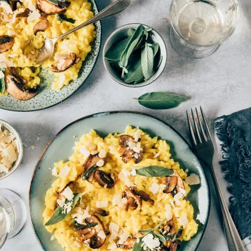 Saffraan risotto