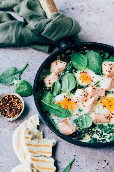 Shakshuka met zalm