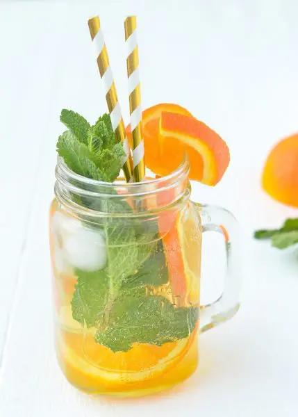 Sinaasappel mojito