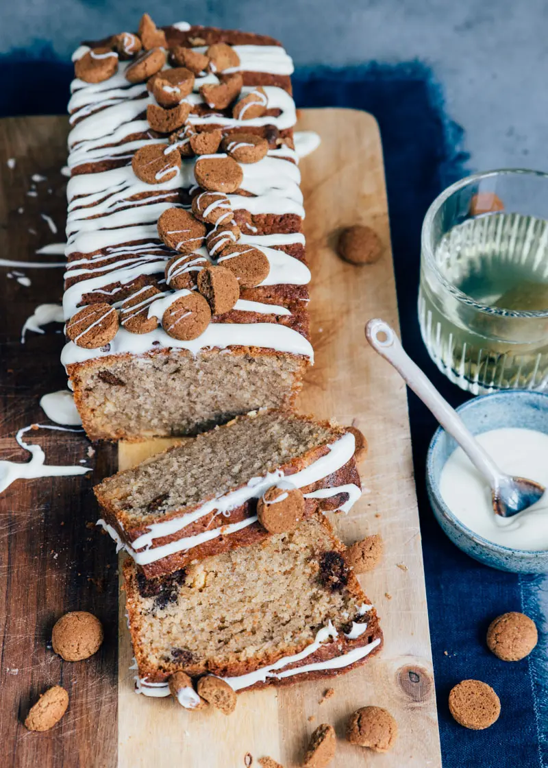 Sinterklaas cake met witte chocolade