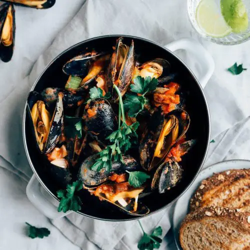Recept Spaanse mosselen