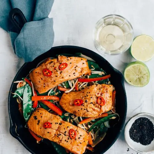 Thaise zalm met chili