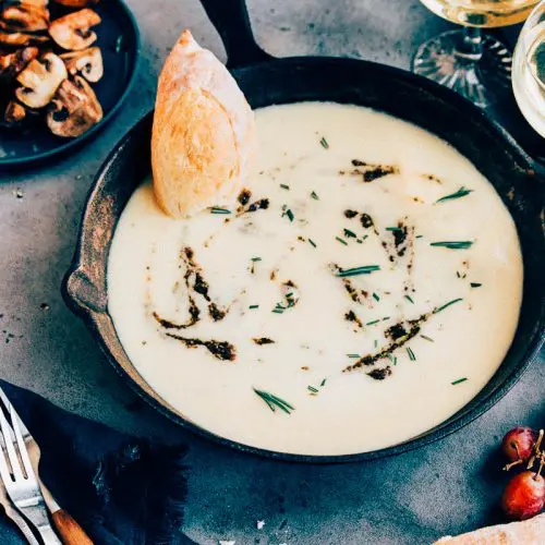 Truffel kaasfondue