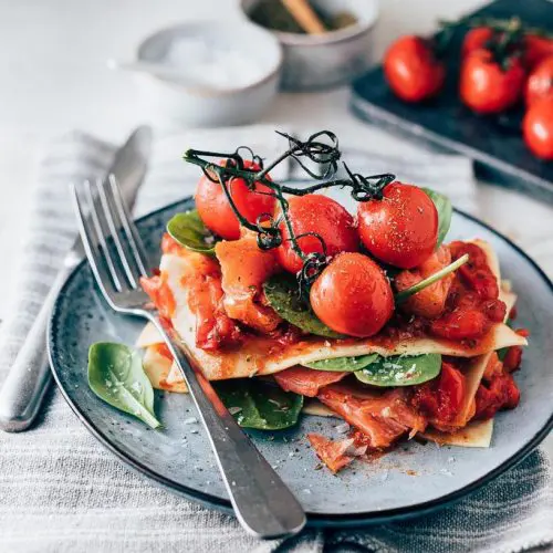 Lasagne met zalm