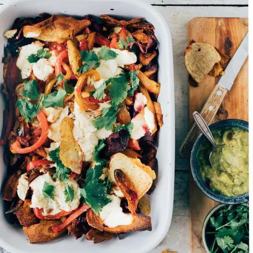 vegetarische nacho's