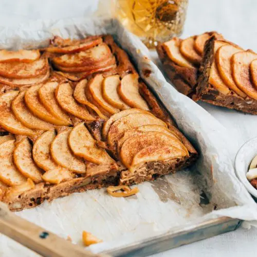 appelplaatcake met minder suiker