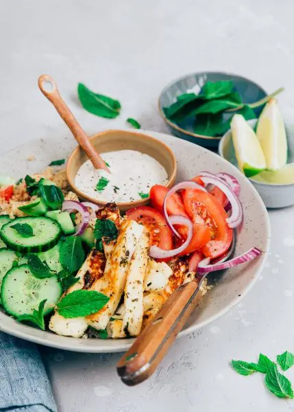 halloumi frietjes