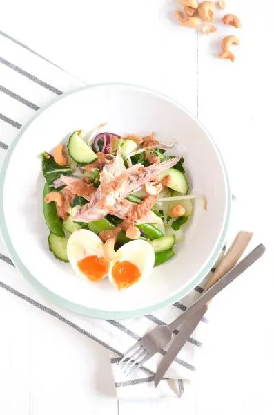 gado gado salade makreel