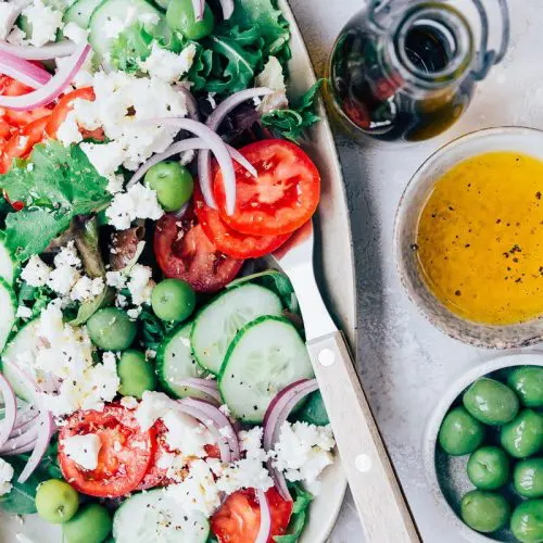 salade met feta