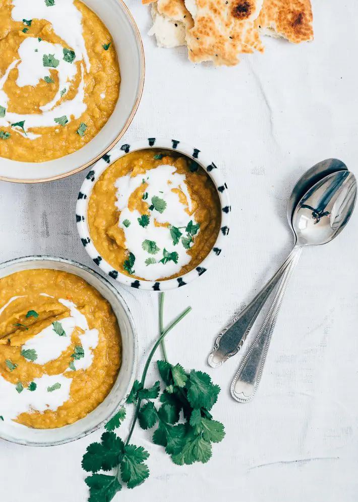 Indiase dahl met linzen