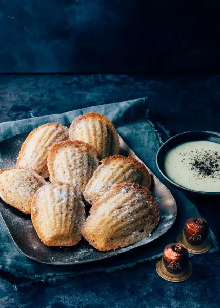 madeleines chocoladesaus