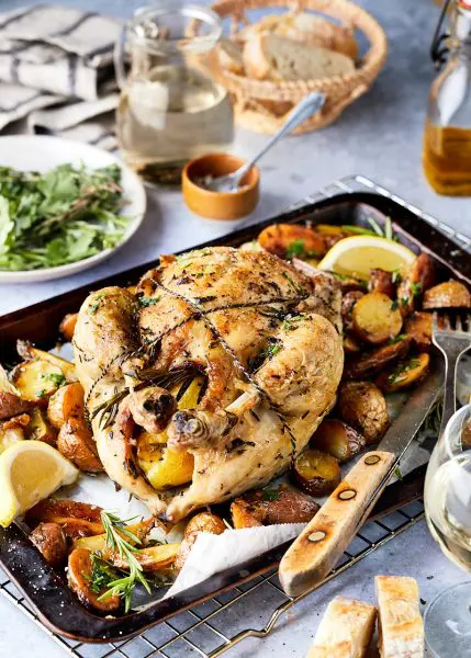 Poulet roti: Franse klassieke kip