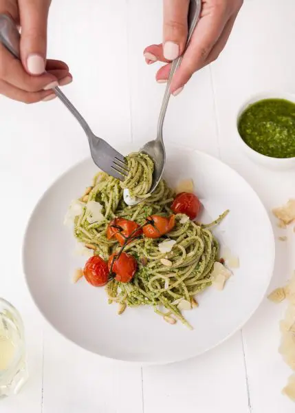 pasta pesto