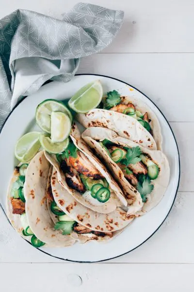 tortilla's met kip