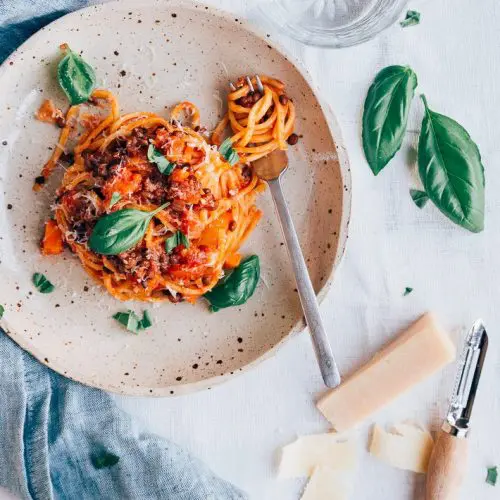 pasta bolognese recept