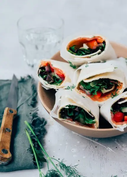 zalm wraps