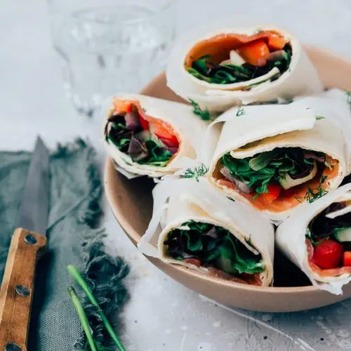 zalm wraps