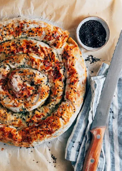 spanakopita spinazie filodeeg