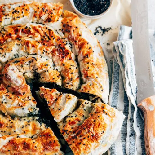 spanakopita spinazie filodeeg