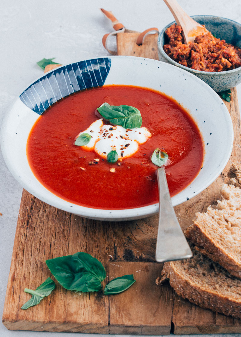 Kwik halfrond Dertig Italiaanse tomatensoep - Uit Paulines Keuken