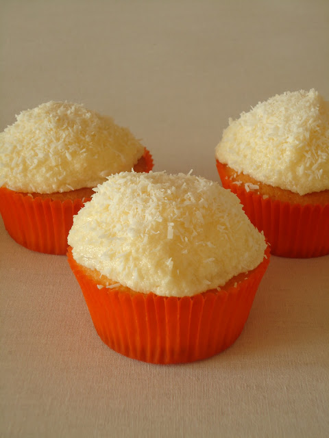 kokos cupcakes
