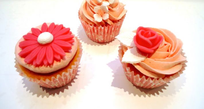 Valentijns cupcakes