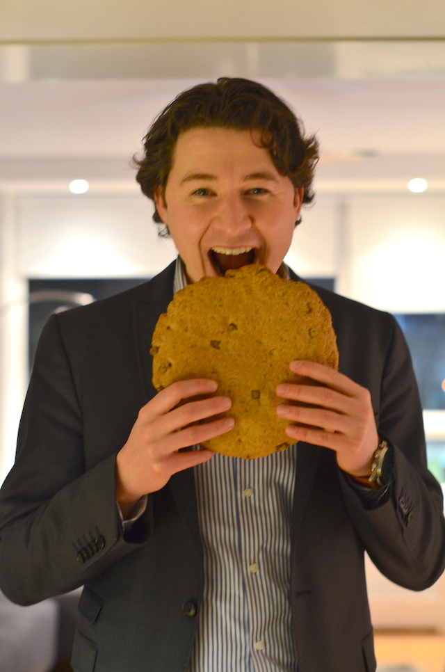 a giant cookie