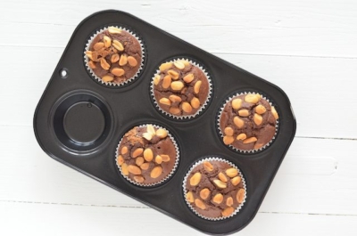 Snickers Muffins van Havermout
