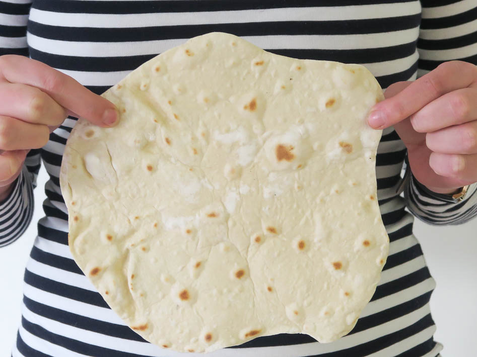 Tortilla wraps maken (video)