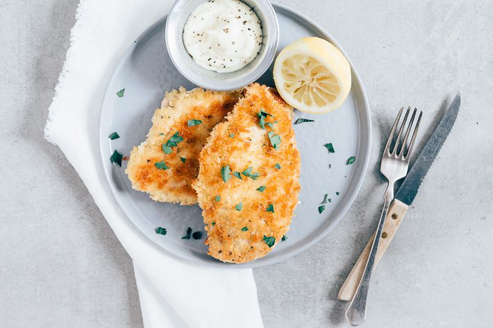 zelf kipschnitzel maken-