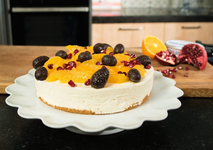 sinaasappel cheesecake