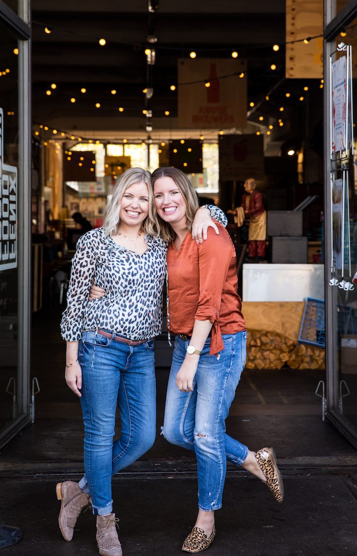 Pauline en Annika