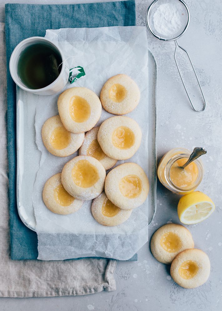Lemoncurd koekjes
