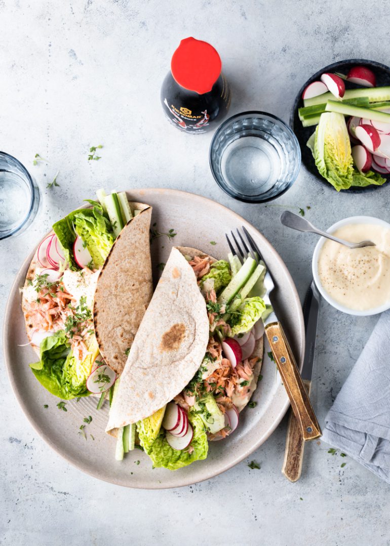 Wrap pulled zalm + win een BBQ