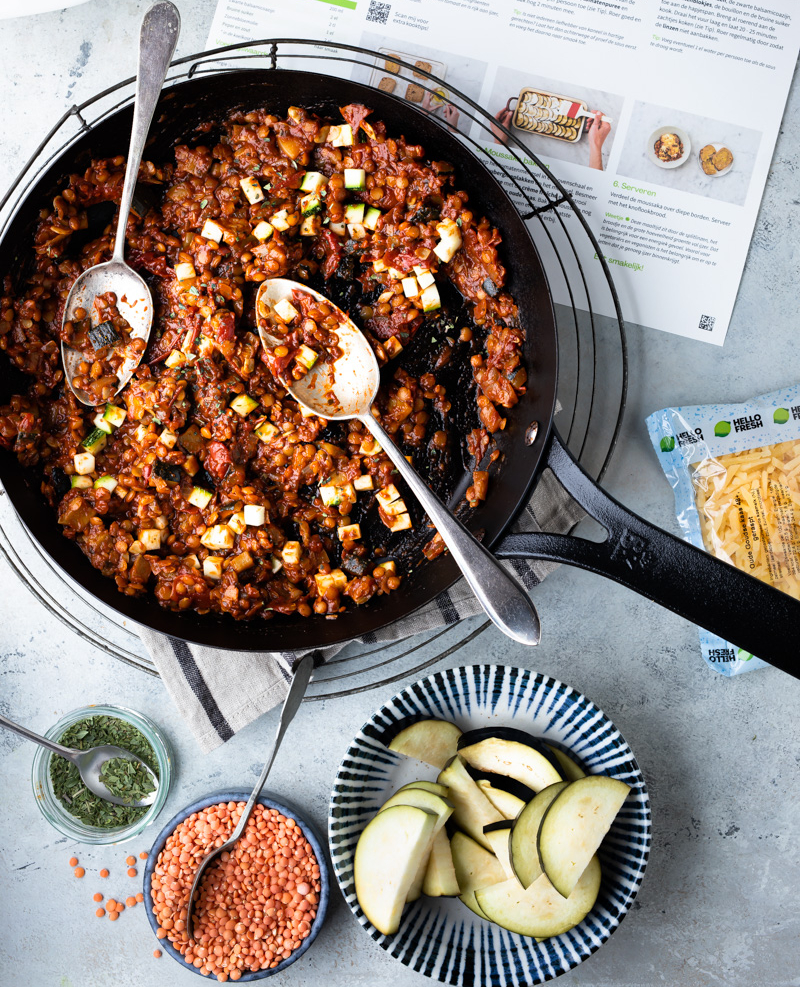 Vegetarische moussaka