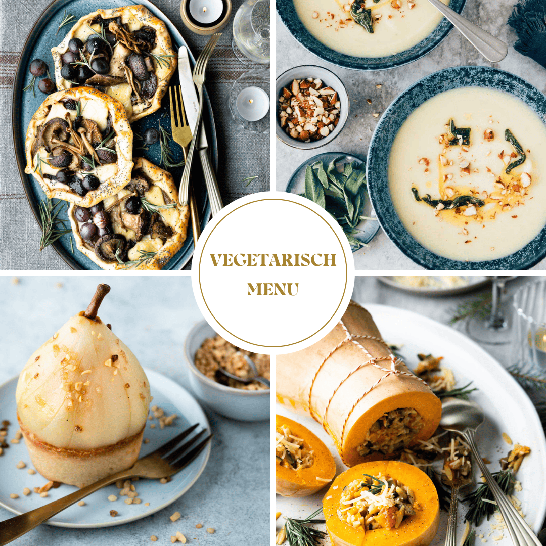Vegetarisch kerstmenu