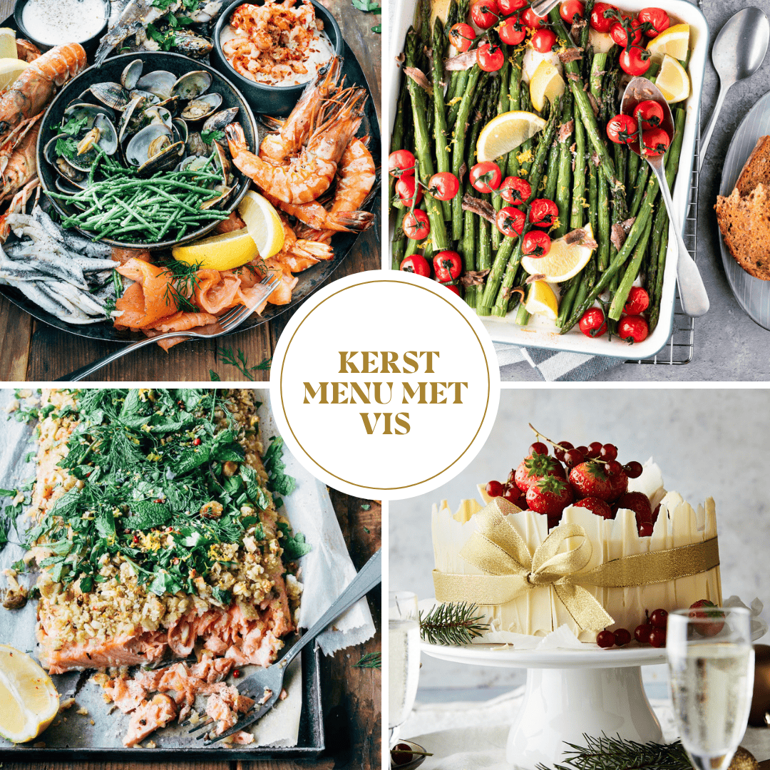 Kerstmenu met vis
