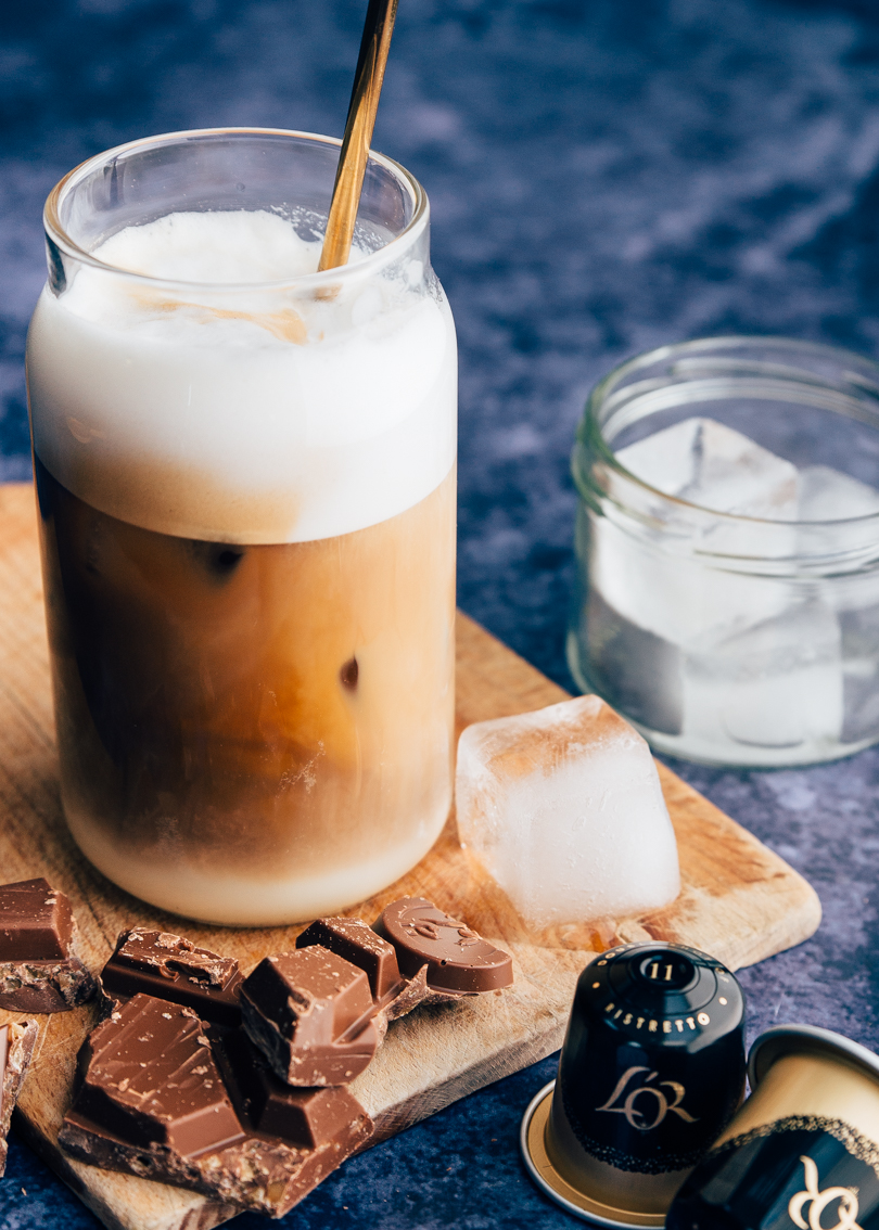 Coconut iced latte