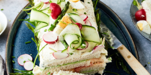 Sandwich Taart Met Zalm Klaar In 30 Min Uit Paulines Keuken