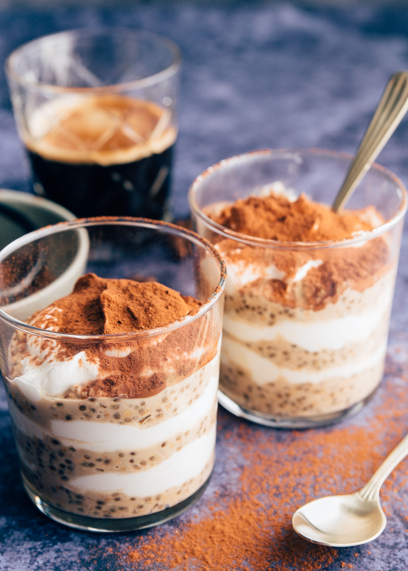 Tiramisu overnight oats