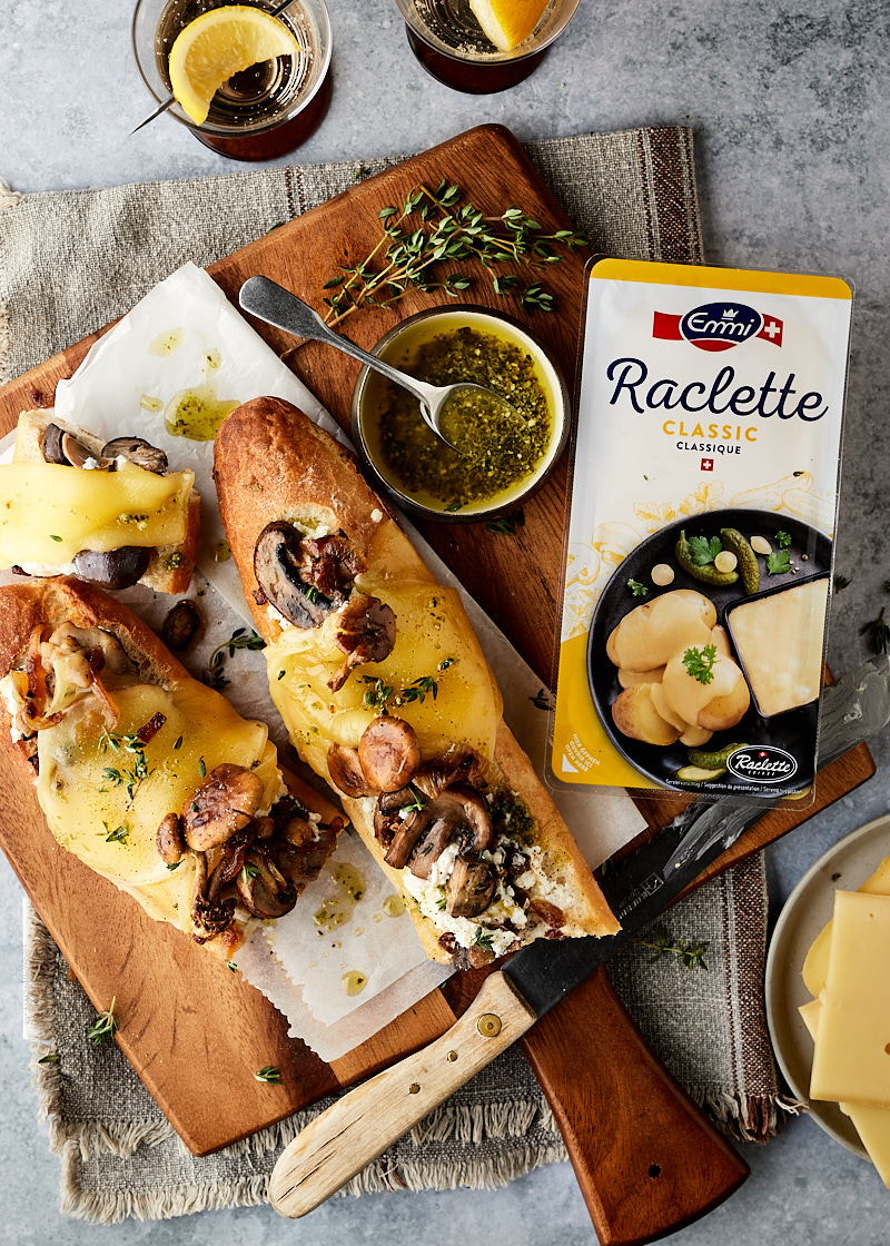 Raclette kaasbrood