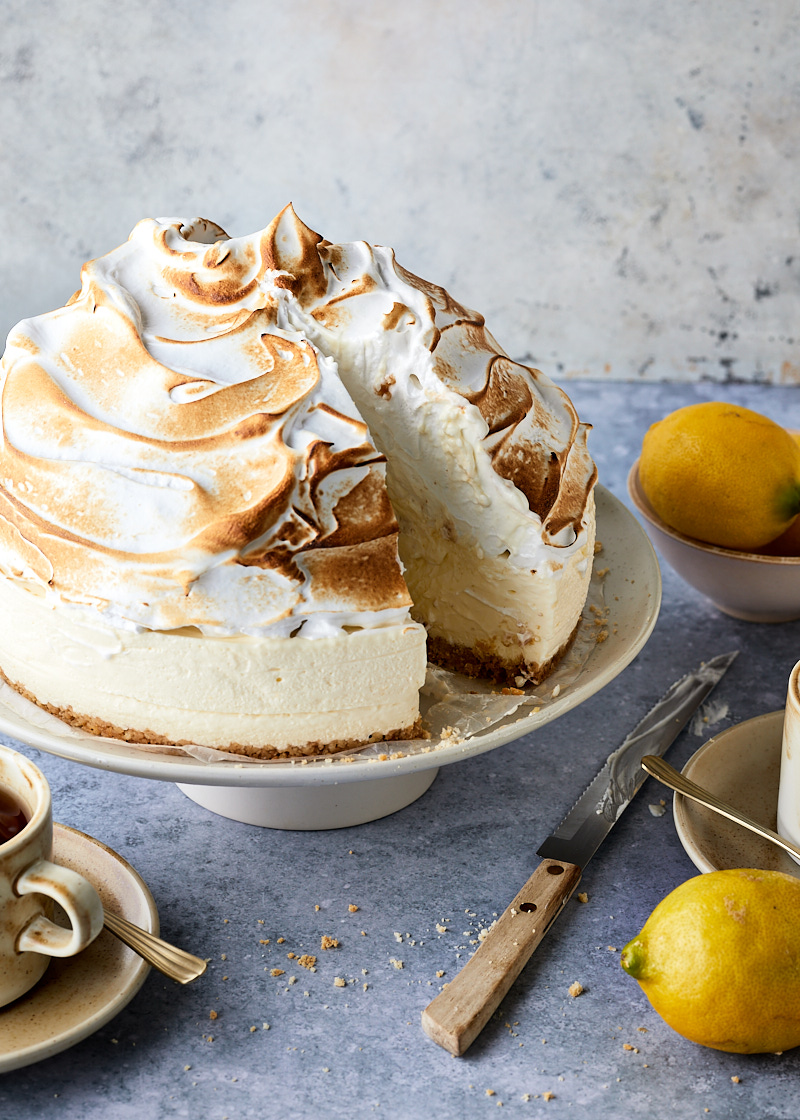 Citroen meringue cheesecake