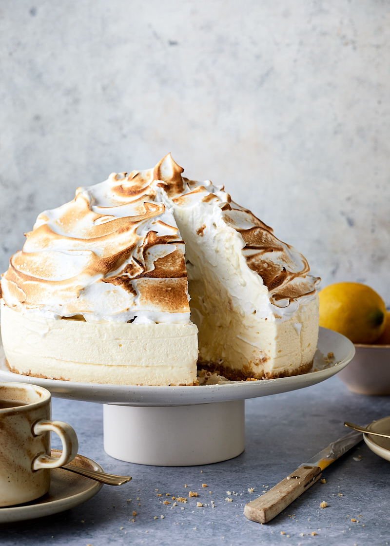 Citroen meringue cheesecake