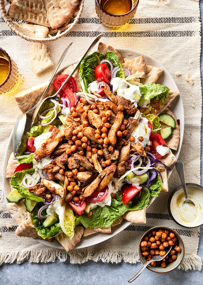 Shoarma salade