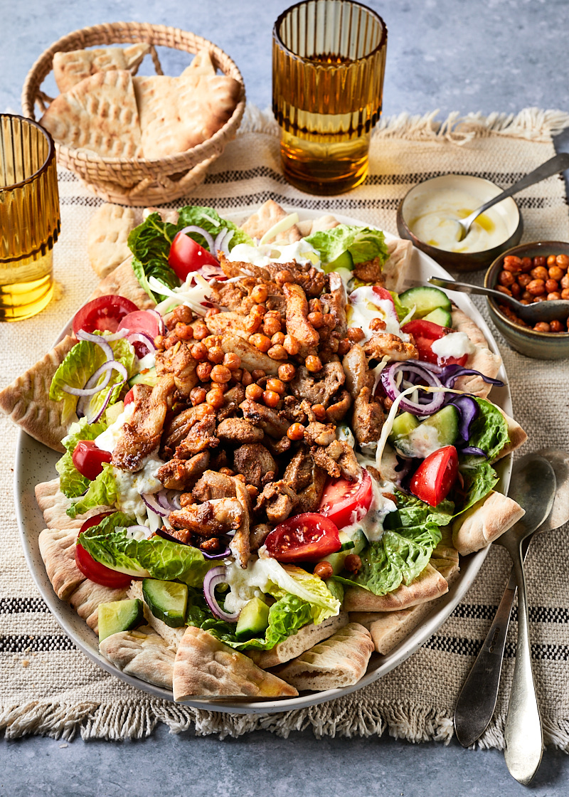 Shoarma salade