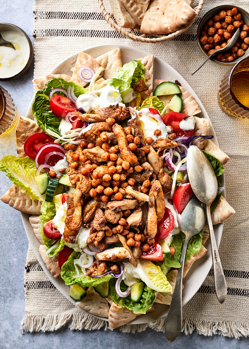 Shoarma salade