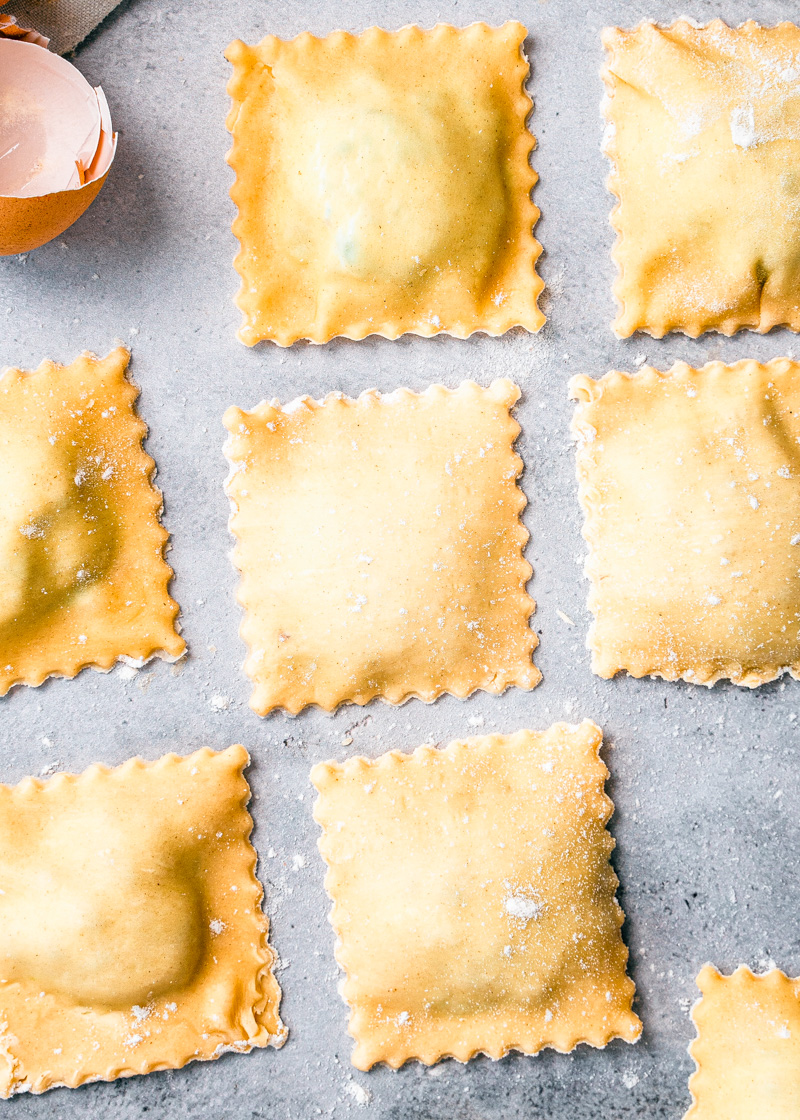 Ravioli deeg maken