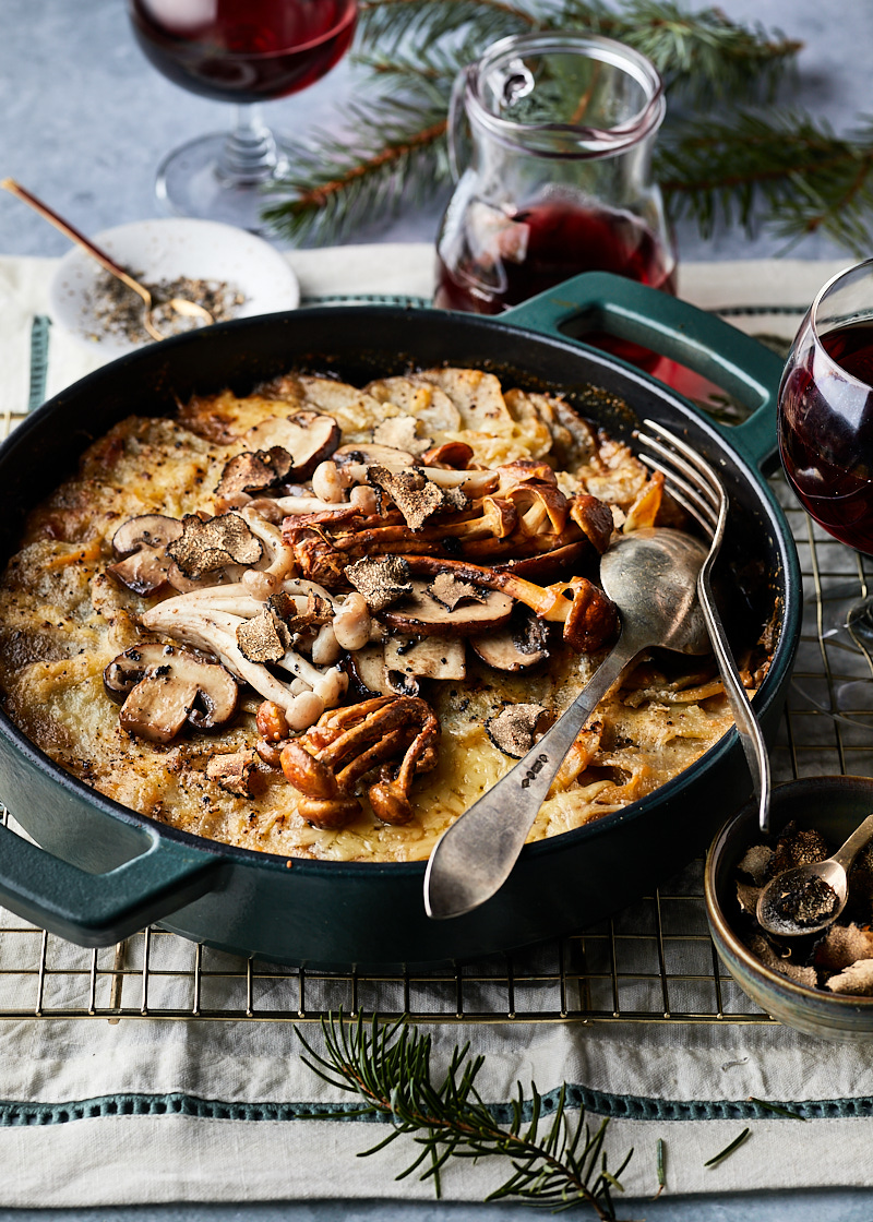 Aardappelgratin met truffel